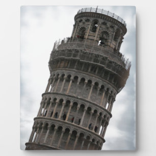 Plaque Photo Tour de Pise