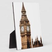 Plaque Photo Tour Sepia Big Ben (Côté)