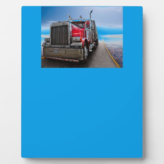 Plaque Photo Tous les Trucker américains (Devant)