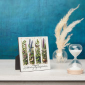 Plaque Photo Tout beau dans son temps botanique (Insitu)