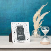 Plaque Photo Tout Commence Par Un Rêve (Insitu)