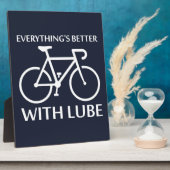 Plaque Photo Tout va mieux avec Lube (Côté)