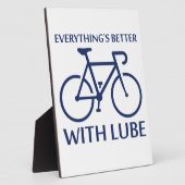 Plaque Photo Tout va mieux avec Lube (Côté)