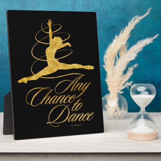 Plaque Photo Toute Chance De Danse (Côté)