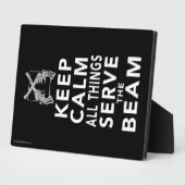 Plaque Photo Toutes Les Choses Servent La Poutre (Côté)