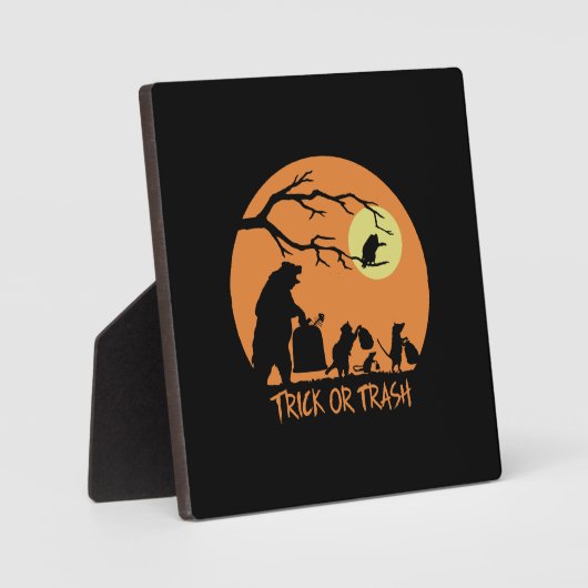 Plaque Photo Trac Ou Trash (Recto)