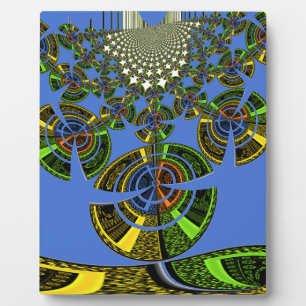 Plaque Photo Tradition bleue