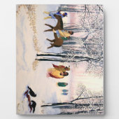 Plaque Photo Trail of Tears Fine Art 8x10 With Easel (Devant)