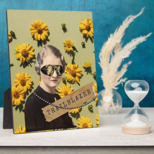Plaque Photo Trailblazer Daisies Kitsch