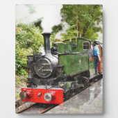 PLAQUE PHOTO TRAIN À VAPEUR (Devant)