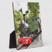 PLAQUE PHOTO TRAIN À VAPEUR (Côté)