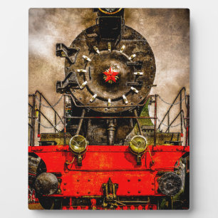 Plaque Photo Train À Vapeur vintage - Retour De La Farnèse