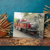 PLAQUE PHOTO TRAINS À VAPEUR (Côté)