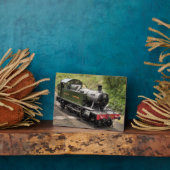 PLAQUE PHOTO TRAINS À VAPEUR (Côté)