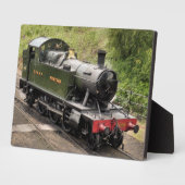 PLAQUE PHOTO TRAINS À VAPEUR (Côté)