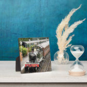 PLAQUE PHOTO TRAINS À VAPEUR (Insitu)