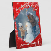 Plaque Photo Trame photo Twinkings Stars Red Brushstroke (Côté)