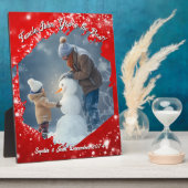 Plaque Photo Trame photo Twinkings Stars Red Brushstroke (Côté)