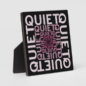 Plaque Photo Tranquille (Recto)