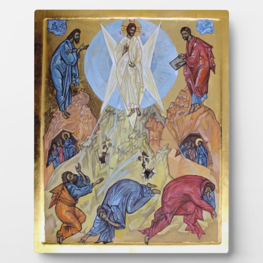 Plaque Photo Transfiguration du Christ (Devant)