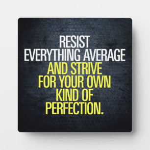 Plaque Photo Travail F#cking Harder - Motivation de l'entraînem