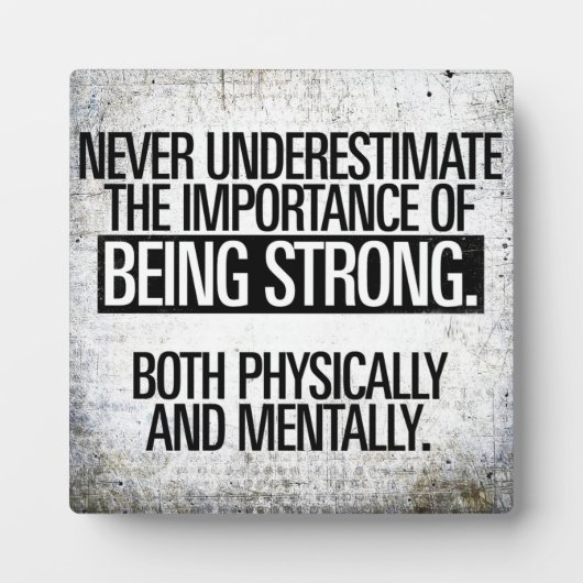 Plaque Photo Travail F#cking Harder - Motivation de l'entraînem (Devant)