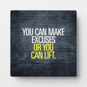 Plaque Photo Travail F#cking Harder - Motivation de l'entraînem