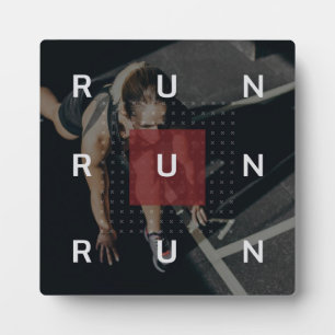 Plaque Photo Travail F#cking Harder - Motivation de l'entraînem