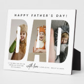 Plaque Photo Trendy DAD Custom Photo Collage (Côté)