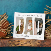 Plaque Photo Trendy DAD Custom Photo Collage (Côté)