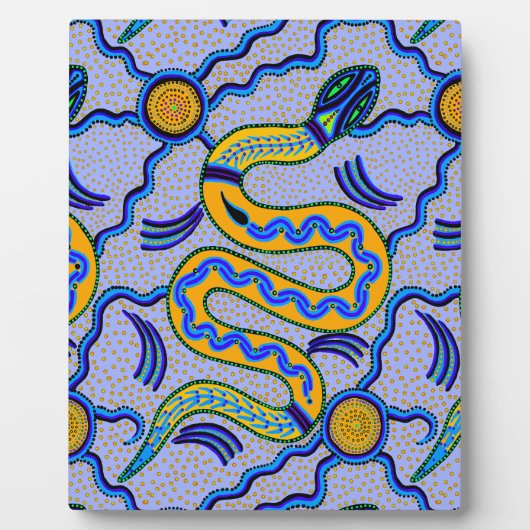 Plaque Photo Tribal Snake (Devant)