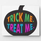 Plaque Photo Trick Me Treat Me Multi-Color (Devant)