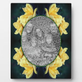 Plaque Photo Trio Rose Jaune Créez votre propre photo (Devant)