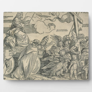 Plaque Photo Triomphe du Christ (gravure sur bois)