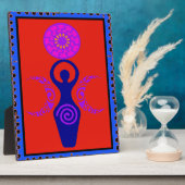 Plaque Photo Triple Déesse (Côté)