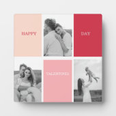 Plaque Photo Trois photos | Bonne Saint Valentin (Devant)