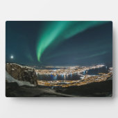 Plaque Photo Tromso Northern Lights (Devant)