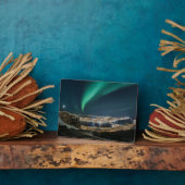 Plaque Photo Tromso Northern Lights (Côté)