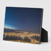 Plaque Photo Tromso Norvège (Côté)