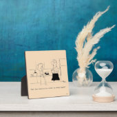 Plaque Photo Trop de café (Insitu)