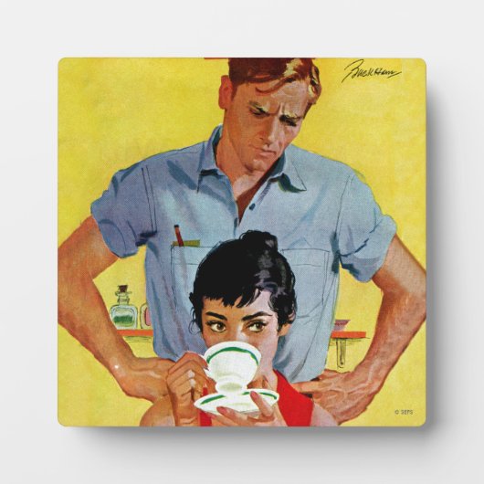 Plaque Photo Trop Tard Pour Se Composer (Devant)