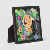 Plaque Photo TROPIC TANGO CHOUX noir rouge (Recto)