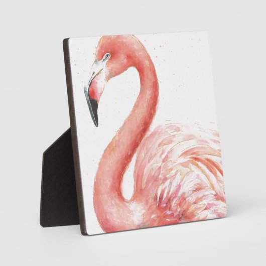 Plaque Photo Tropical | Pink Flamingo (Recto)