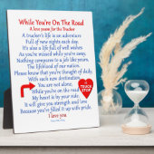 Plaque Photo Trucker's Love Poem (Côté)