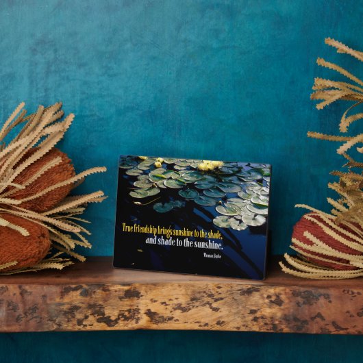 Plaque Photo True Friendship (Côté)