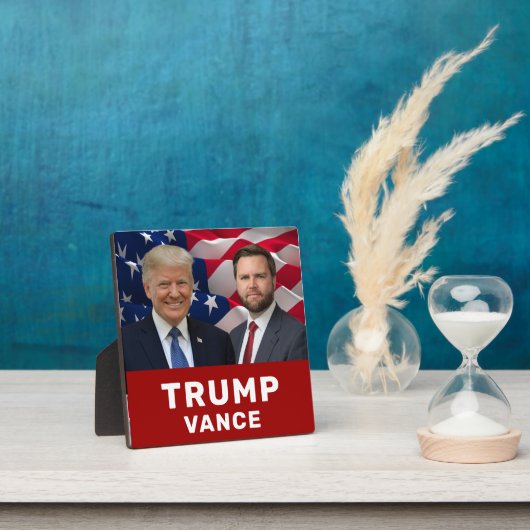 Plaque Photo Trump Vance 2024 (Insitu)