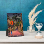 Plaque Photo Tsuchiya Koitsu - Soirée à Ushigome (Côté)