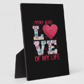 Plaque Photo tu es amour de ma vie (Côté)