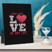 Plaque Photo tu es amour de ma vie (Côté)