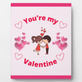 Plaque Photo Tu es ma Saint Valentin (Devant)